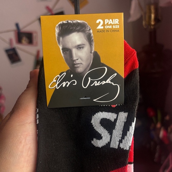 Two pairs of Elvis Presley Socks - Picture 1 of 5